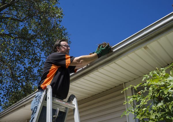 Mobile Home Gutter Cleaning